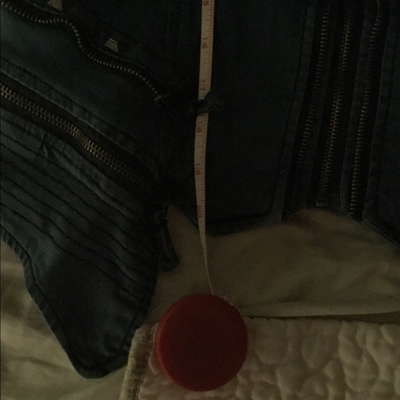 ❤️LOWERED PRICE-Thick green denim jacket NEW - Picture 7 of 8